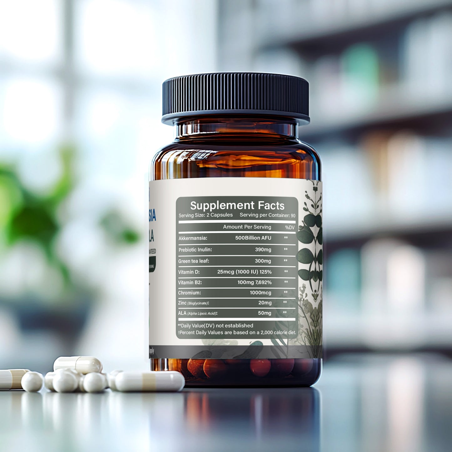 Akkermansia Muciniphila - 180 DR Capsules - Panstellar Shop