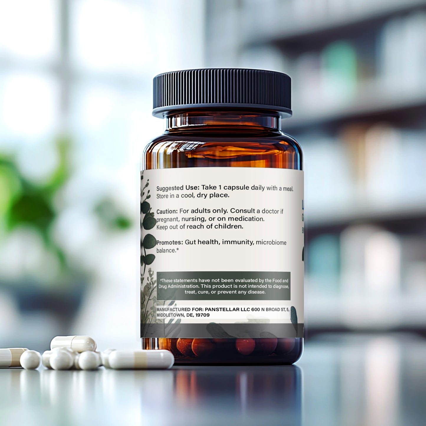 Lactobacillus Reuteri & Gasseri Probiotic - Bifidobacterium Longum - 150B CFU - 120 DR Capsules - Panstellar Shop