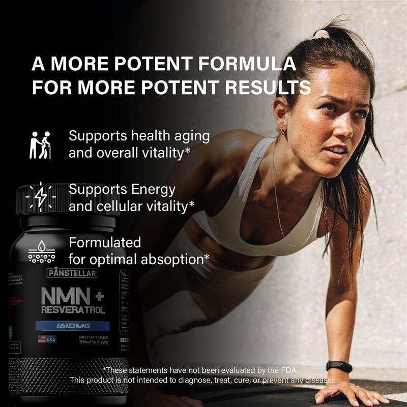 NMN + Resveratrol Capsule - Panstellar Shop