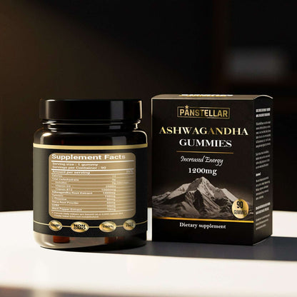 Ashwagandha Gummies 1200mg - 3 Months Supply - Panstellar Shop