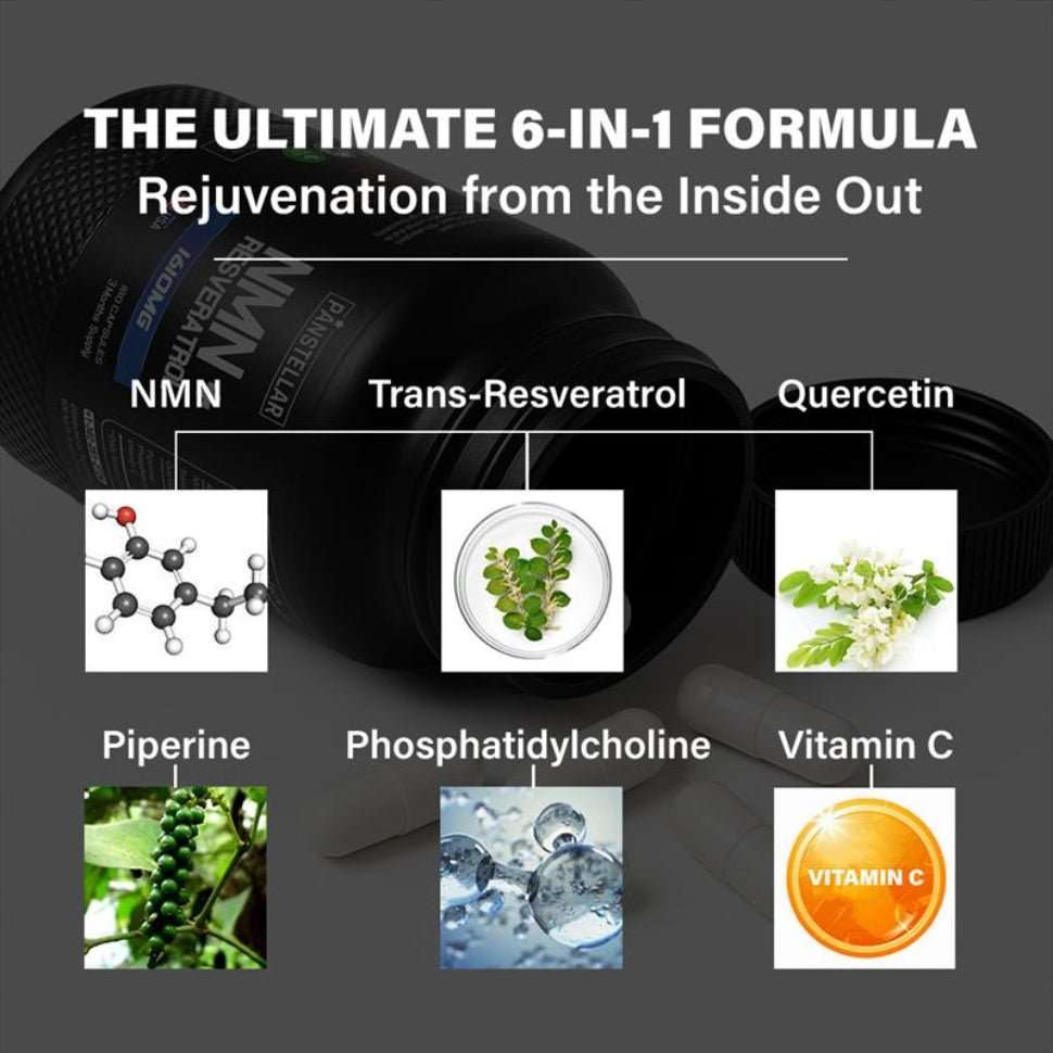 NMN + Resveratrol Capsule - Panstellar Shop