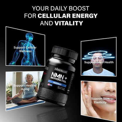 NMN + Resveratrol Capsule - Panstellar Shop
